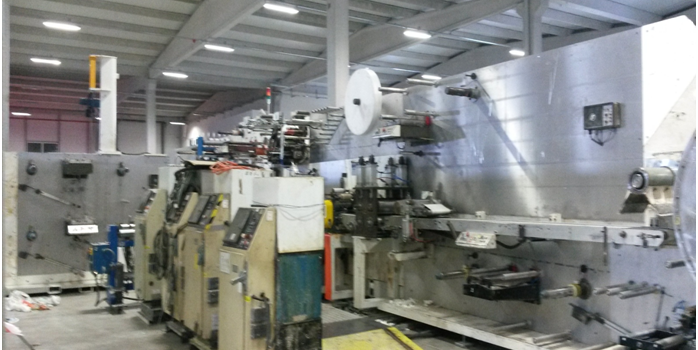 Second hand baby diaper machine - Spare part for disposable pant machineinstallation